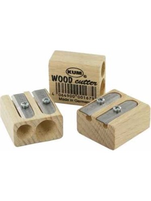 Kum Wood 2 Çiftli Tahta Kalemtraş