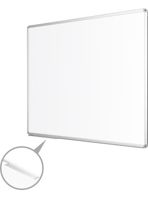 Penguen 90 Cm  X 130 Cm  Alüminyum Çerçeve Laminat Yazı Tahtası Beyaz