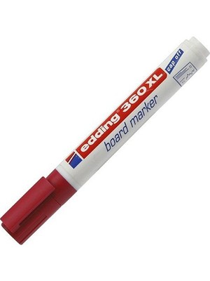 Edding Beyaz Yazı Tahtası Kalemi E-360Xl Kırmızı 10 Lu