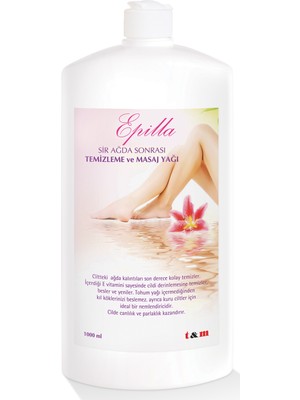 Epilla Sir Ağda Temizleme Ve Masaj Yağı