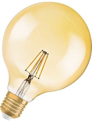 Osram Vintage 1906 Led Globe 7W Amber E-27 720lm Ampul