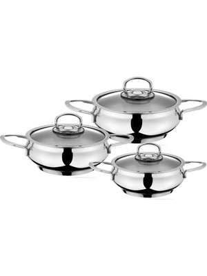 Hascevher 6 Pcs Rose Omlet Set