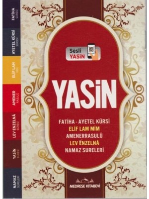 Yasin Cep Boy Arapça İri Selefonlu Sesli (Bilgisayar Hatlı)
