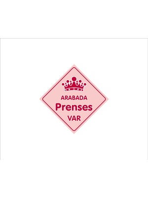 Stickermarket Arabada Prenses Var Sticker
