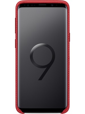 Samsung S9 Hiperknit Kılıf Kırmızı - EF-GG960FREGWW