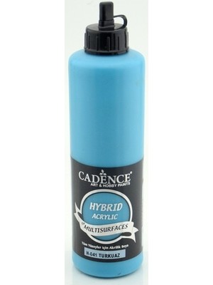 Cadence Multi Surface Hibrit Boya H041 Turkuaz 500 ml