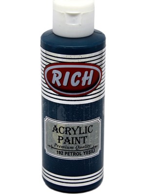 Rich Akrilik Boya 192 - Petrol Yeşili 130 cc