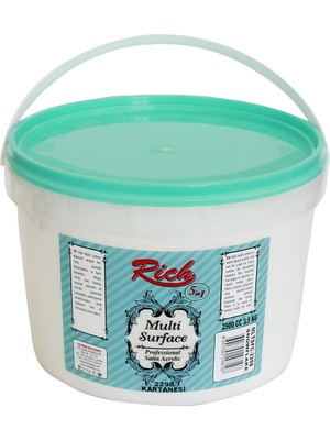 Rich Multi Surface Boya 2298 - Kar Tanesi 2500 ml ( 3,5 KG )