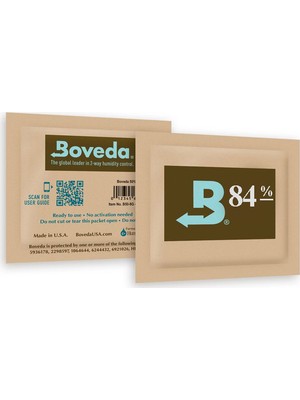 Boveda Jel Otomatik Humidor Nemlendiricisi 60 Gram 84% Nem Kontrolü ile Kullanımı Kolay