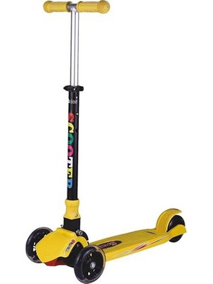 Babyhope Power Scooter Çocuklar İçin Hafif Alüminyum Gövde ve LED Işıklı Tekerlekler