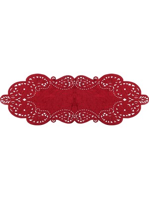 Diva home KADİFE LAZER KESİMLİ RUNNER