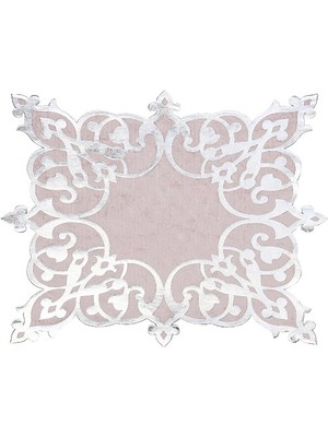 Diva home KADİFE ÜSTÜ DERİLİ TEKLİ TABAK ALTLIK