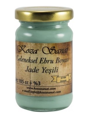 Koza Sanat Geleneksel Ebru Boyası 105cc - Jade Yeşili