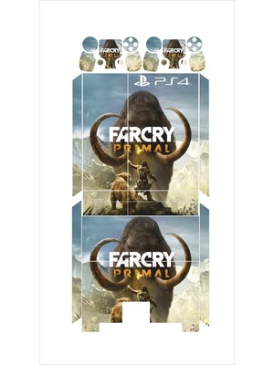 Stickermarket PS4 Fat Farcry Sticker Seti