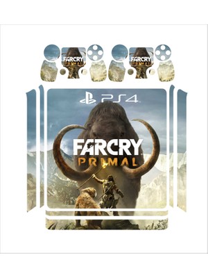 Stickermarket PS4 Slim Farcry Sticker Seti