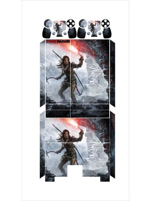 Stickermarket PS4 Fat Tomb Raider Sticker Seti