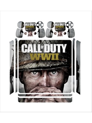 Stickermarket PS4 Slim Call of Duty Sticker Seti