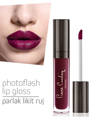 Pierre Cardin Photoflash Lipgloss – Parlak Likit Ruj - Magenta