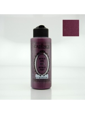 Cadence Sedefli Metalik Boya 211 - Mürdüm 120 ml