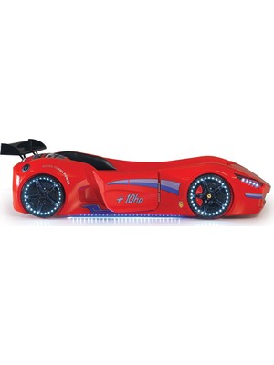 Farinay Cabrio Gtı Racer İç Deri Döşeme Araba Modelli Çocuk Karyolası