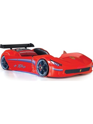 Farinay Cabrio Gtı Racer İç Deri Döşeme Araba Modelli Çocuk Karyolası