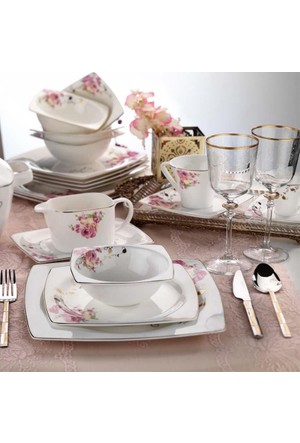 Kutahya Porselen Cicek Desenli Yemek Takimlari Ve Fiyatlari Hepsiburada Com