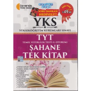 Akıllı Adam Yks Tyt Şahane Tek Kitap (Soru Bankası Hediyeli) 1. Oturum