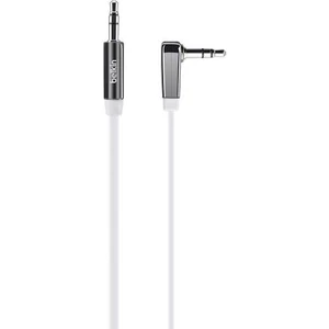 3.5mm Flat Aux Kablo 0.9m - Beyaz