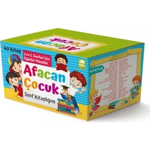 Afacan Çocuk Sınıf Kitaplığı Seti (40 Kitap Takım) (2. Ve 3. Sınıflar İçin)