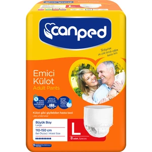 Emici Külot 8 Adet Large Büyük Hasta Bezi