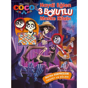 Disney Coco Haydi Eğlen 3 Boyutlu Maske Kitabı