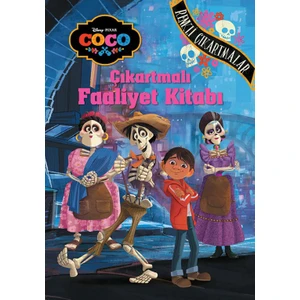 Disney Coco Çıkartmalı Faaliyet  Kitabı