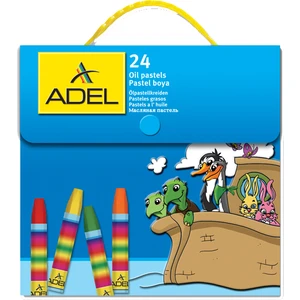 Pastel Boya 24 Renk Çantalı