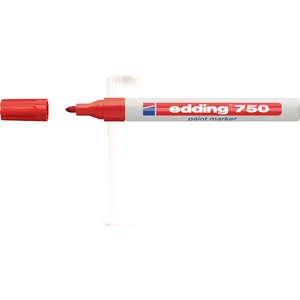 (E-750) Boya Dekor Markörü Kırmızı 10 Lu