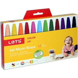 Lets Mum Boya 12 Renk Jel
