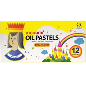 Pastel Boya 12C Renk Oıl