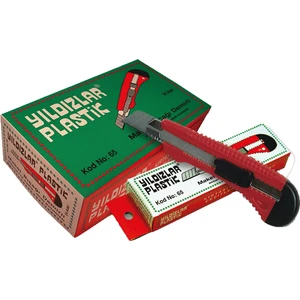 Maket Bıçağı Geniş Ucu Demirli 65