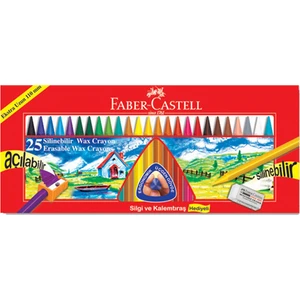 Mum Boya 25 Renk Wax Crayon