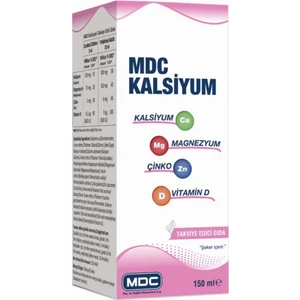 Kalsiyum Magnezyum Çinko Vitamin D 150 ml