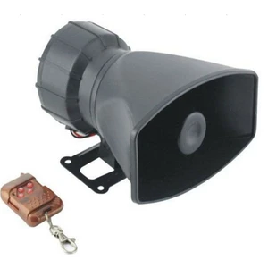 Uzaktan Kumandalı 3 Sesli Siren 12V