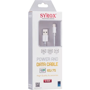 iPhone Uyumlu Lightining 2 MaH Lüks Usb Kablo SYX-C72