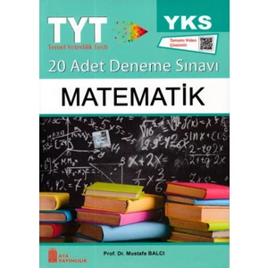 Ata Yayıncılık   YKS - TYT Matematik 20 Adet Deneme Sınavı