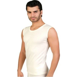 Erkek Yün Kolsuz Fanila