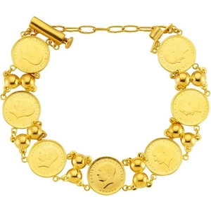 Ata Çeyrek Altınlı Bileklik 20,00 Gram 22 Ayar Altın