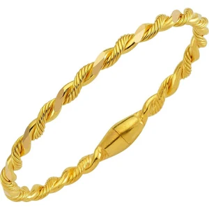 Erzurum Burma Bilezik Yumurta Kilitli 33.00 Gram 22 Ayar