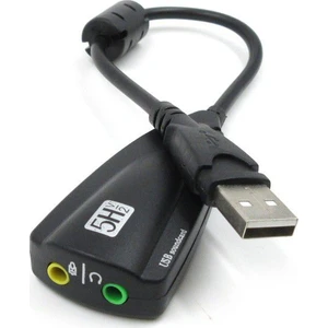 Usb Ses Kartı 7+1 Ses Çıkışlı Kablolu