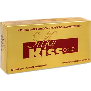 Silky Kiss Gold Klasik Prezervatif 12 Adet Condom