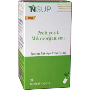 Probiyotik Mikroorganizma 30 Kapsül