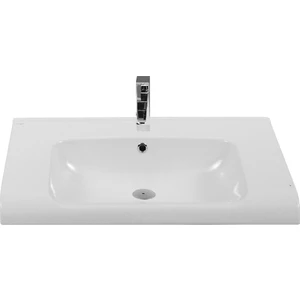 Seramik Turkuaz Anova 80 Cm Etajerli Dolap Uyumlu Lavabo 80X49.5