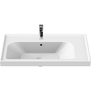 Seramik Turkuaz Frame 70 Cm Etajerli Lavabo 031100-U